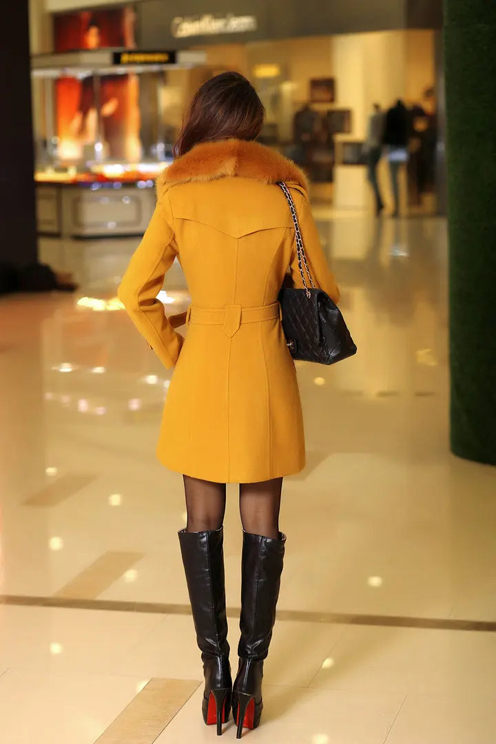 Marisol Winter Coat – Oversized Damesjas met Tijdloze Warmte en Elegantie