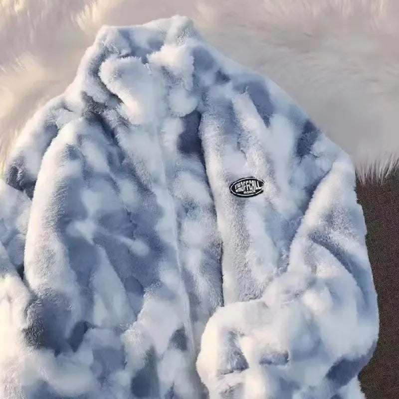 Amara Fleece Jacket – Warme Stijl met een Speelse Twist