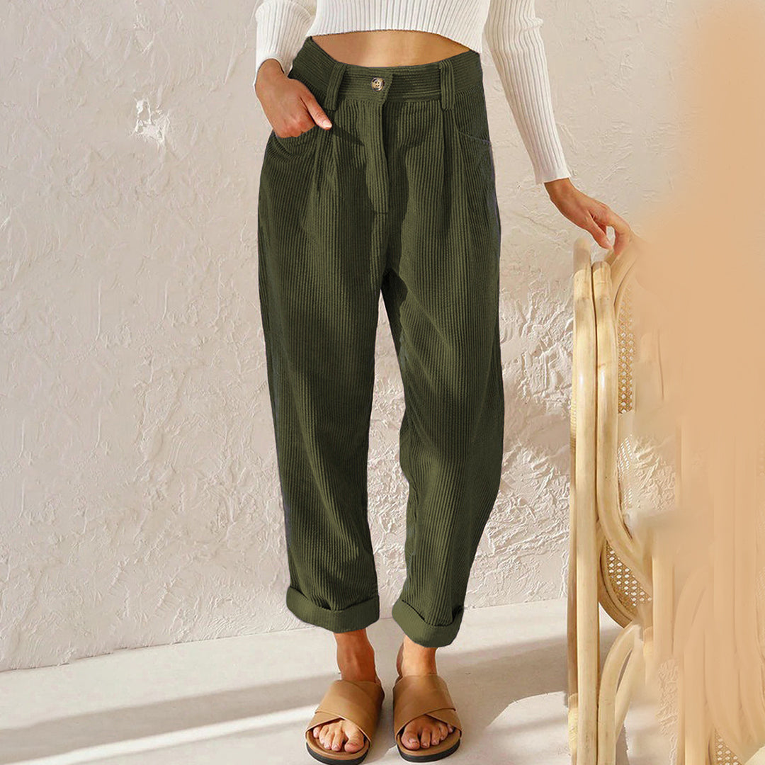 Dalmira – Elegante damesbroek met weerbestendig comfort en stijlvolle pasvorm