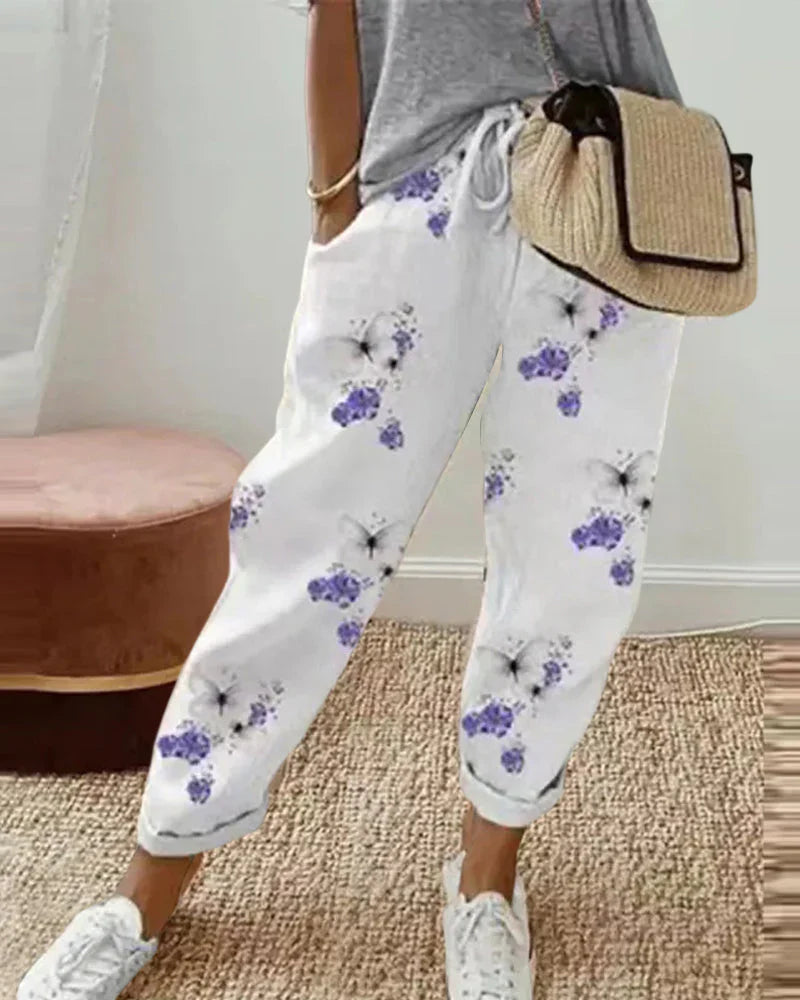 Maris - Elegante Linnen Broek voor Dames met Perfecte Pasvorm en Ademend Comfort