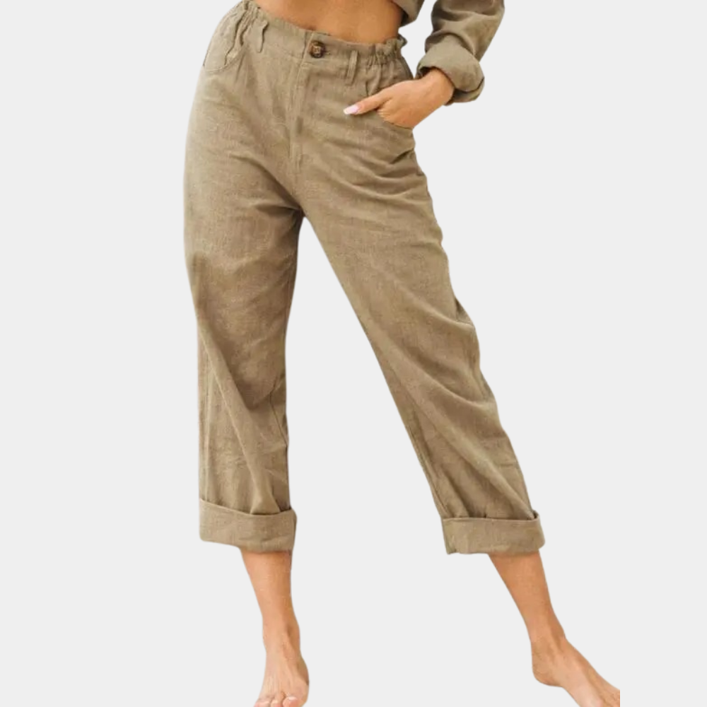Alisienne – Casual damesbroek met moderne pasvorm en moeiteloze flair