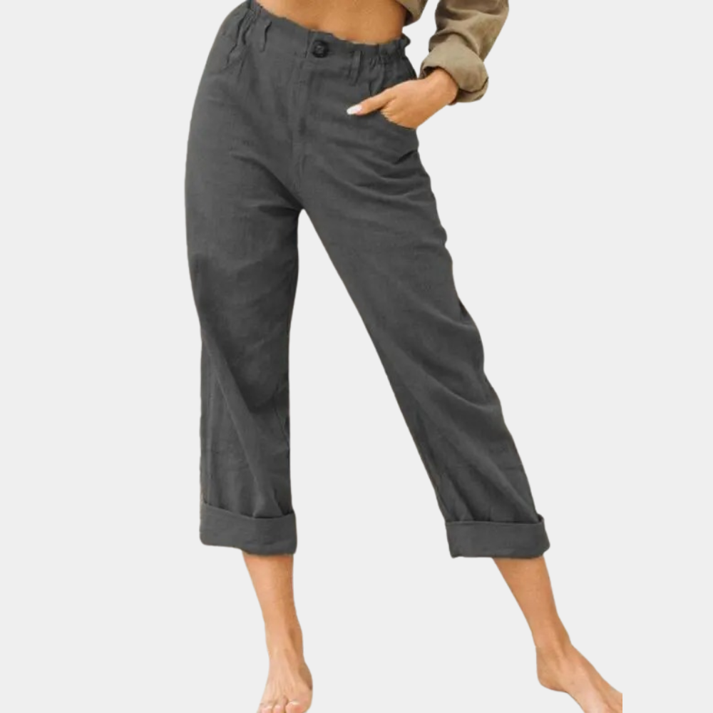Alisienne – Casual damesbroek met moderne pasvorm en moeiteloze flair