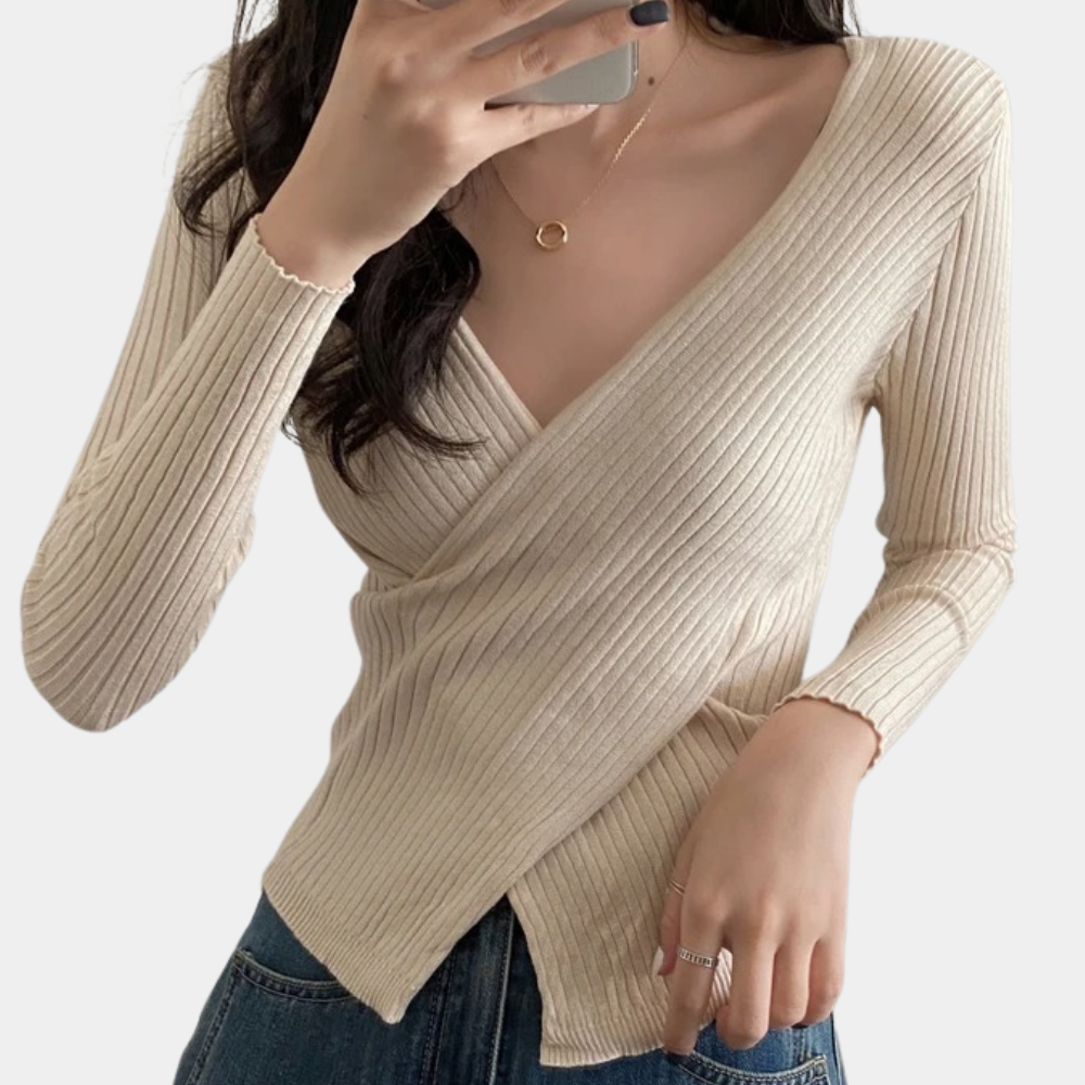 Elena Luxe Trui voor Dames – Tijdloze Elegantie en Comfort