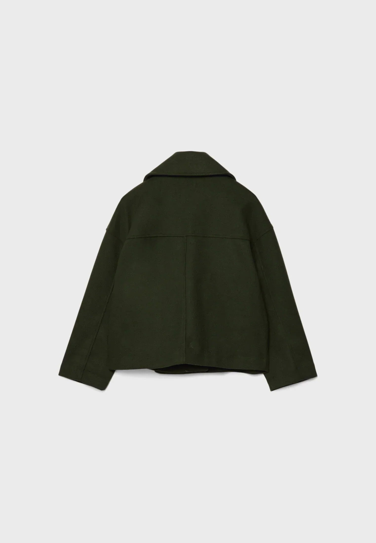 Isadora - Elegante Korte Jas met Dubbele Rij Knoopsluiting en Tijdloos Design