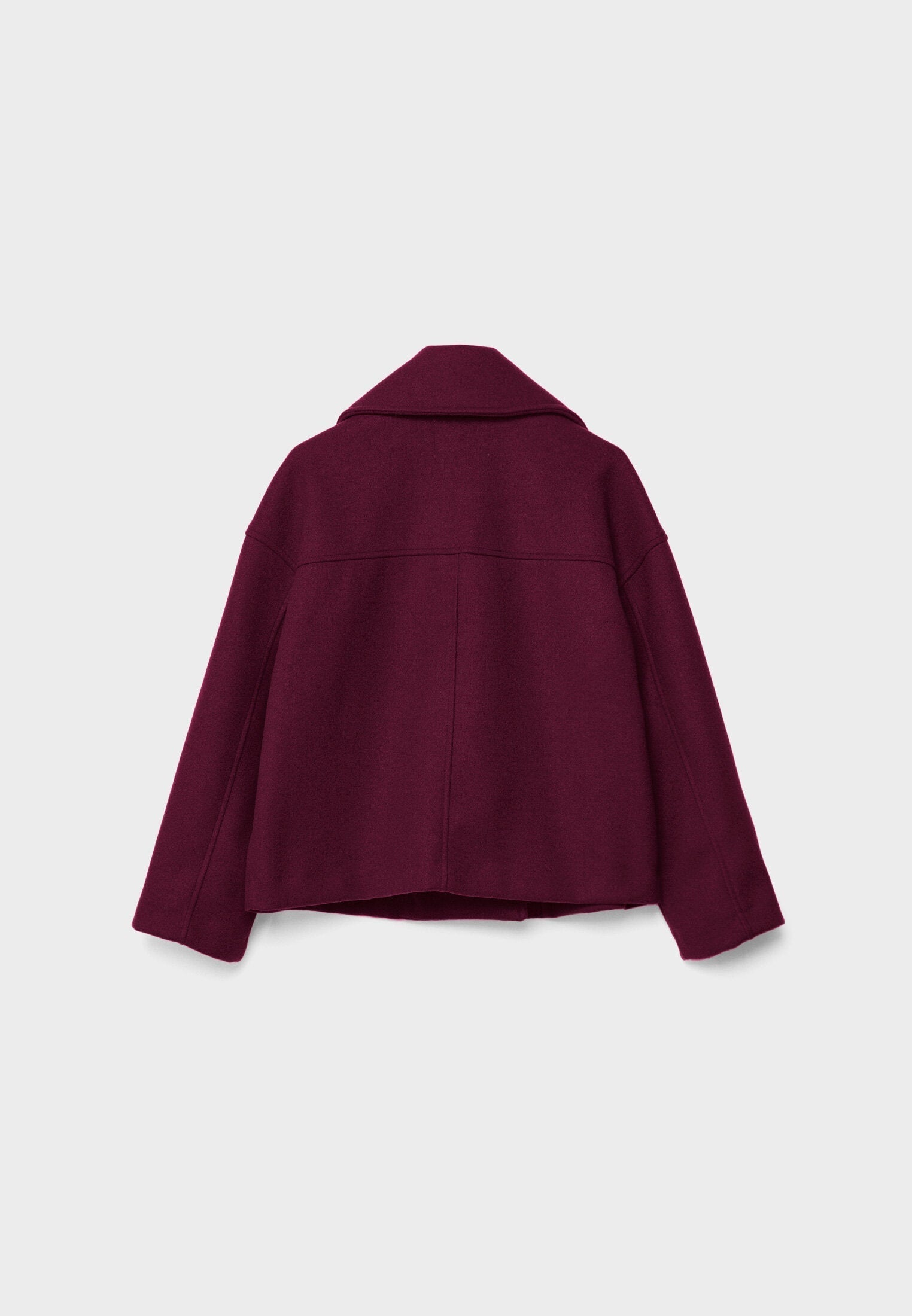 Isadora - Elegante Korte Jas met Dubbele Rij Knoopsluiting en Tijdloos Design