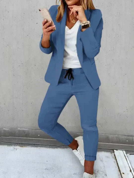 Bellatrix - Stijlvol Blazer en Broek Set voor Dames met Elegante Pasvorm