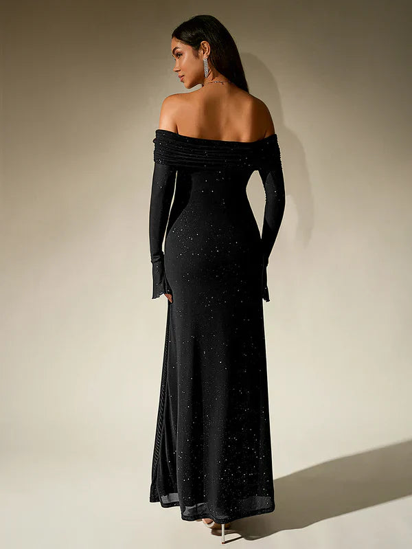 Lorena Evening Gown – Betoverende Elegantie met een Subtiele Glans