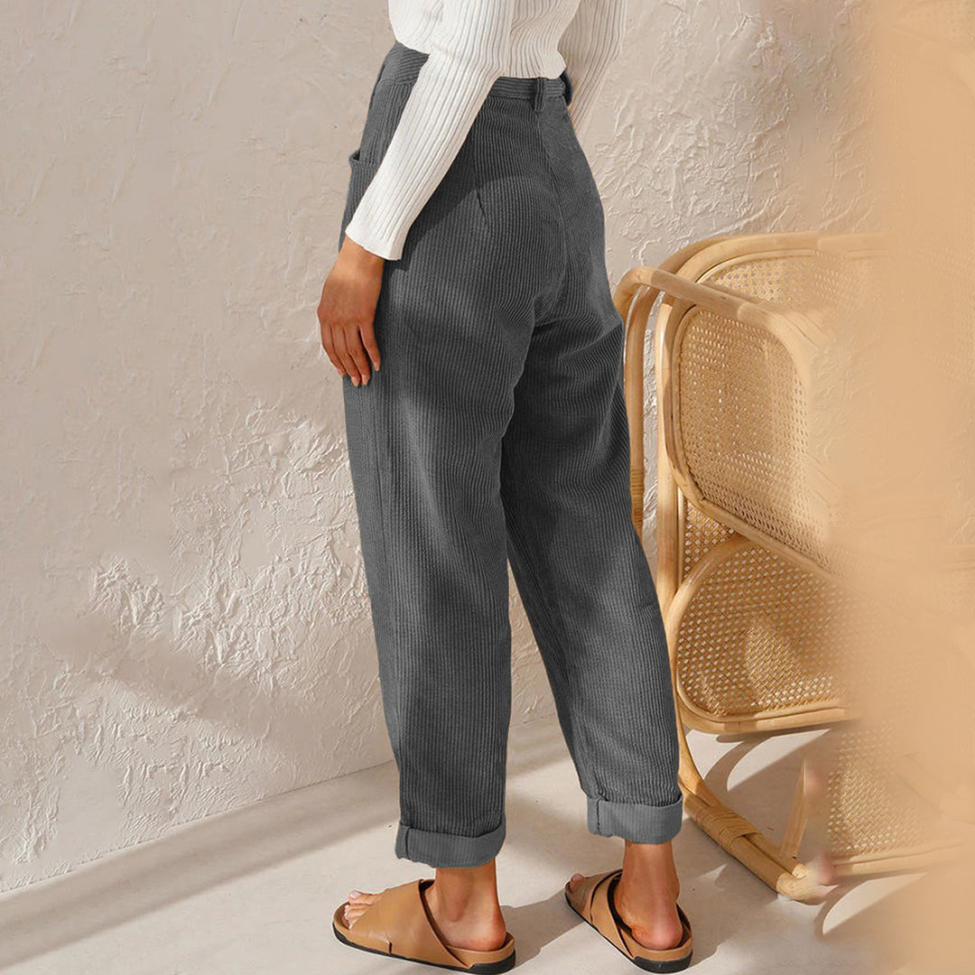 Dalmira – Elegante damesbroek met weerbestendig comfort en stijlvolle pasvorm