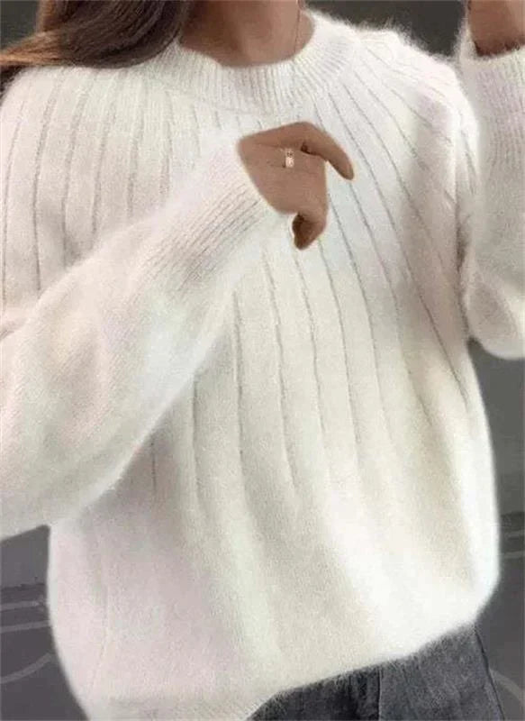 Selina Oversized Gebreide Trui – Warmte met Verfijnde Eenvoud