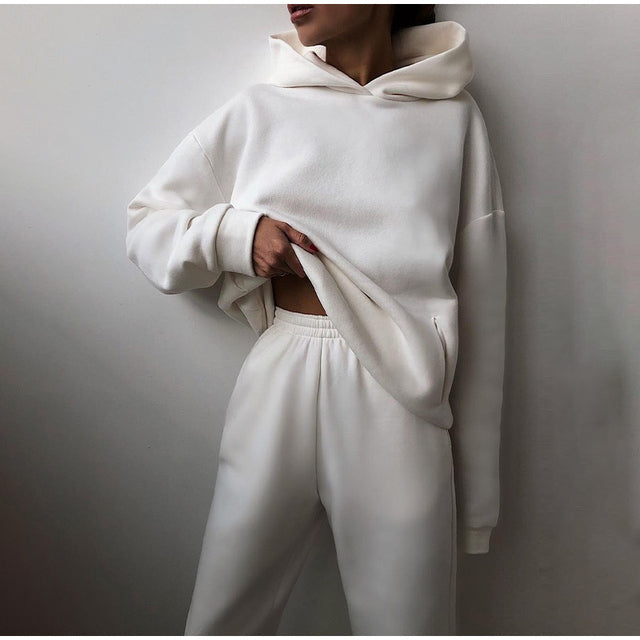 Orlina – Fleece Trainingsset met Zachte Voering en Elegante Pasvorm