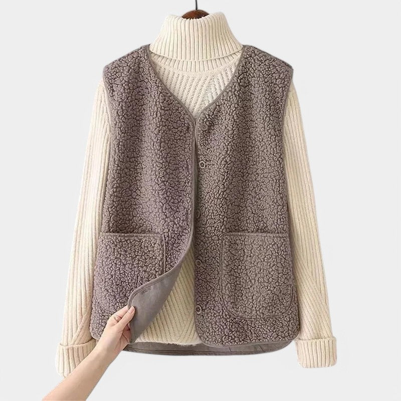 Noeline – Elegante jurk met kralen en lange mouwen voor dames