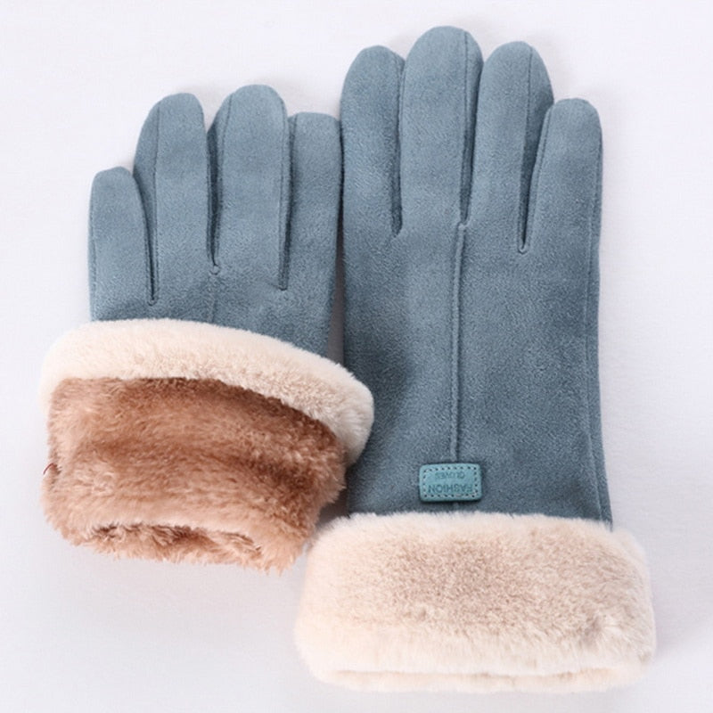 Evelisse – Warme dameshandschoenen met fleecevoering en touchscreenfunctie