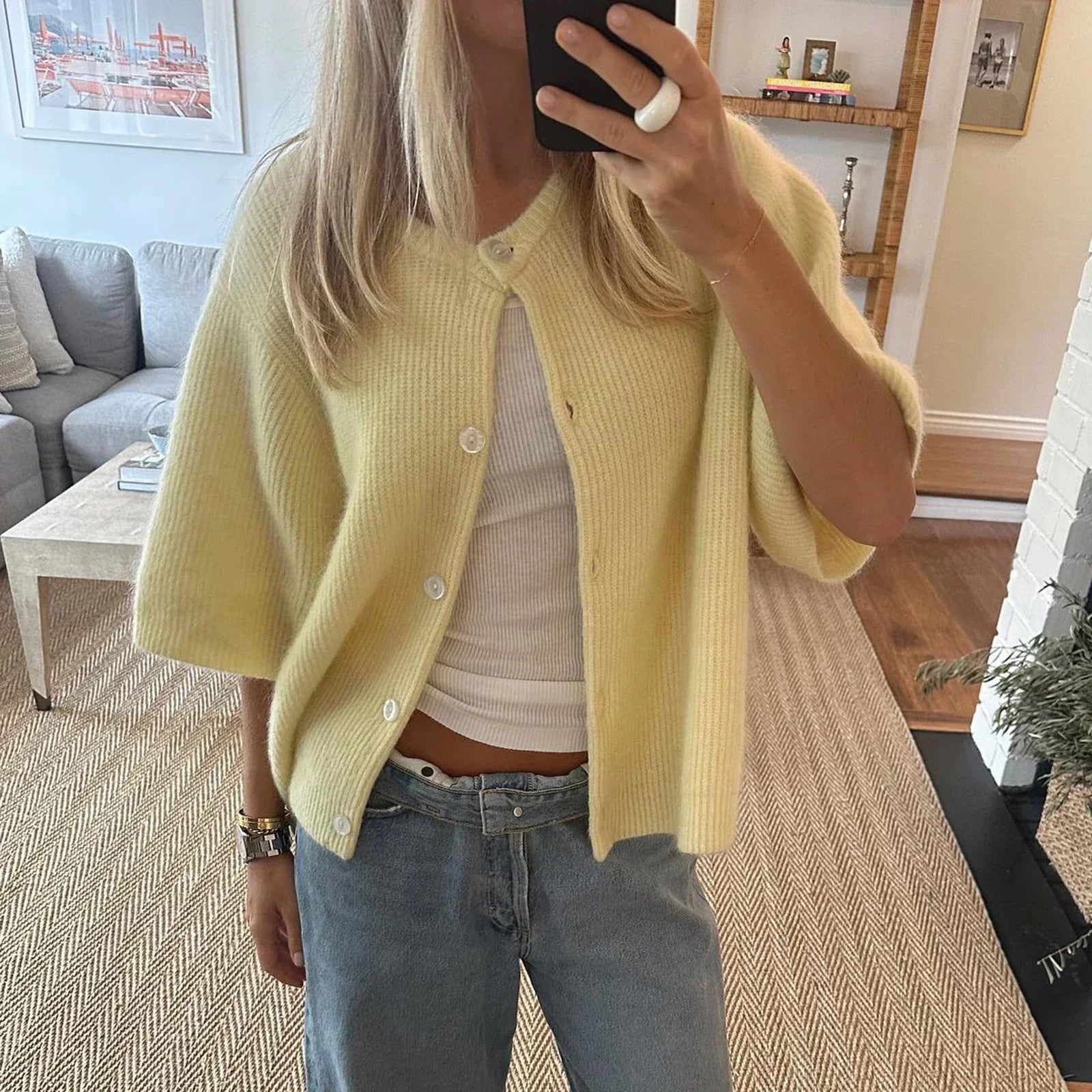 Yaralie – Korte mouwen damesvest met streetwear flair