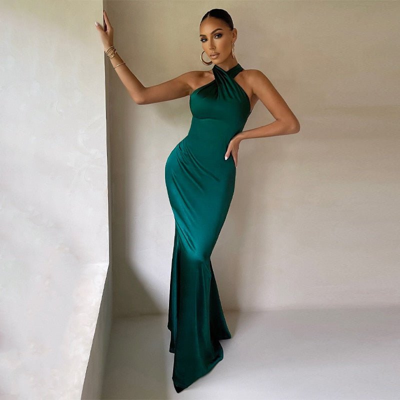 Althea - Stijlvolle Halter Avondjurk met Perfecte Pasvorm en Elegante Details