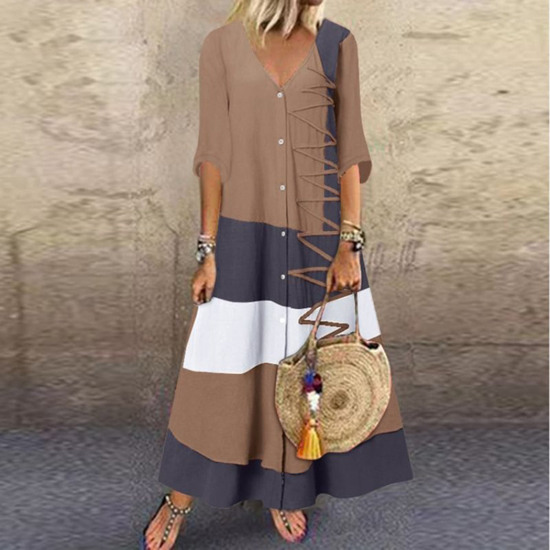 Marisselle – Casual damesjurk met subtiele details en volwassen charme
