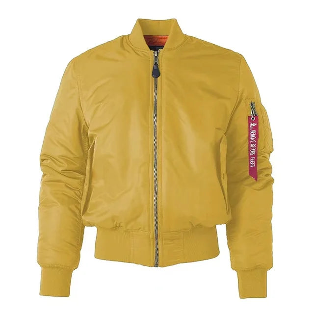 Avellone – Klassiek MA-1 Bomberjack voor Dames, Winddicht & Waterafstotend