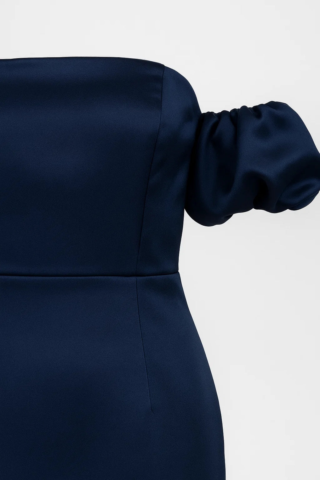 Elegante off shoulder midi jurk voor dames