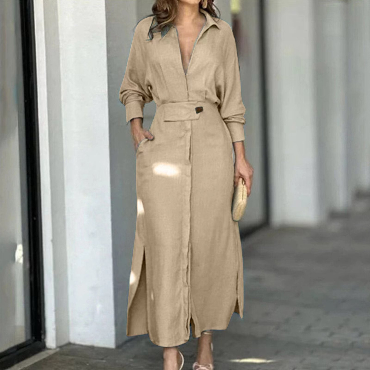 Amélie Maxi Dress – Eenvoud, Elegant en Onweerstaanbaar Stijlvol