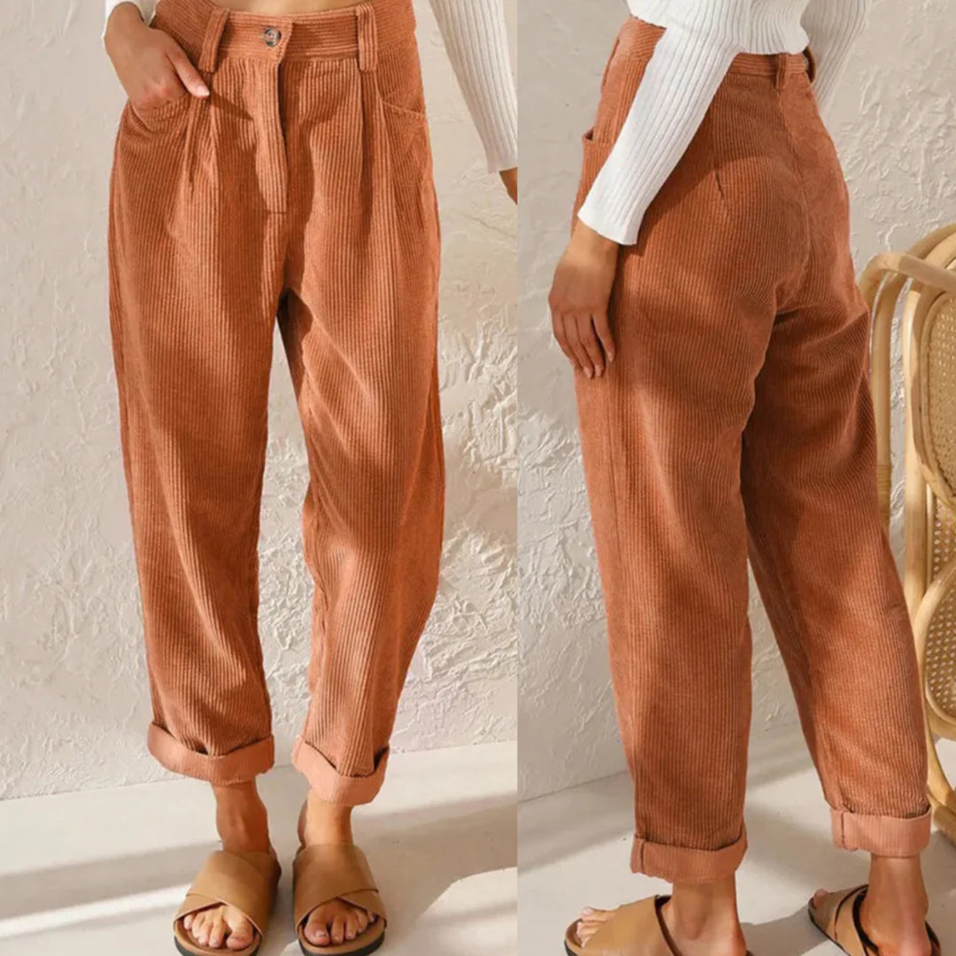 Dalmira – Elegante damesbroek met weerbestendig comfort en stijlvolle pasvorm
