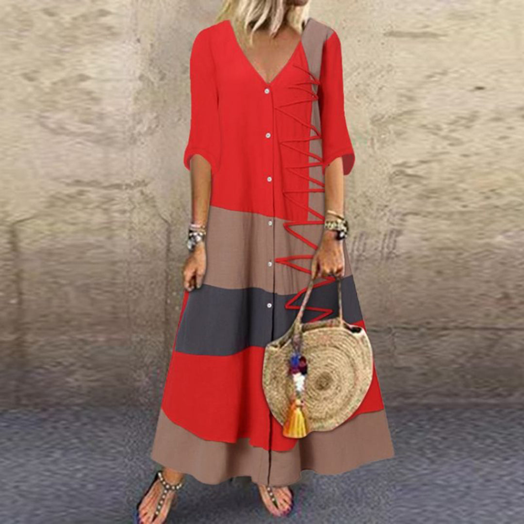 Marisselle – Casual damesjurk met subtiele details en volwassen charme