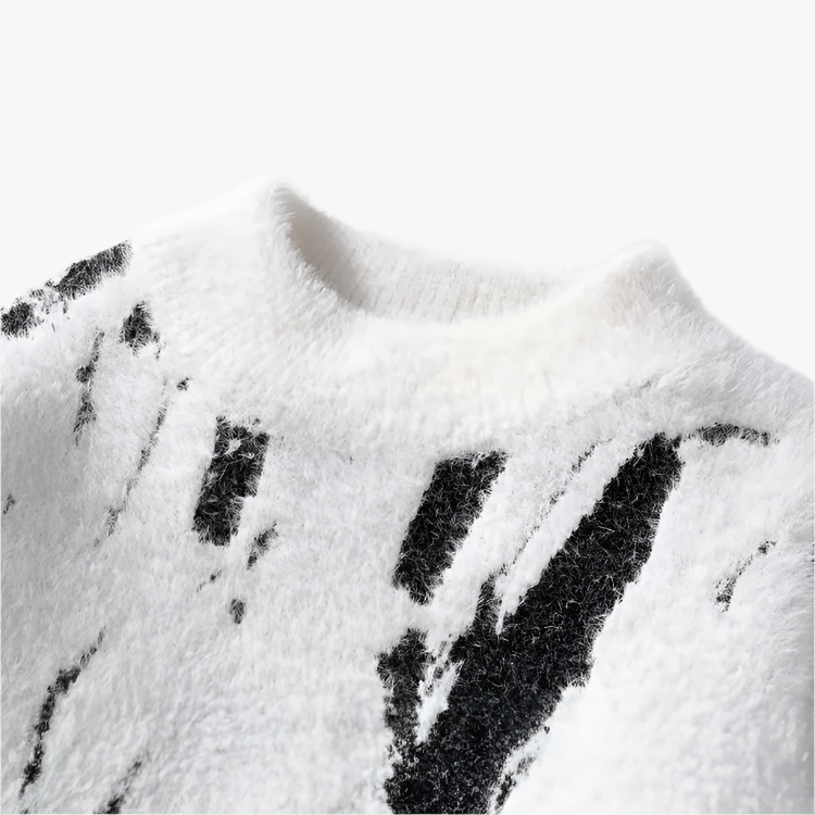Nilo Oversized Unisex Trui – Artistieke Warmte met Moderne Flair