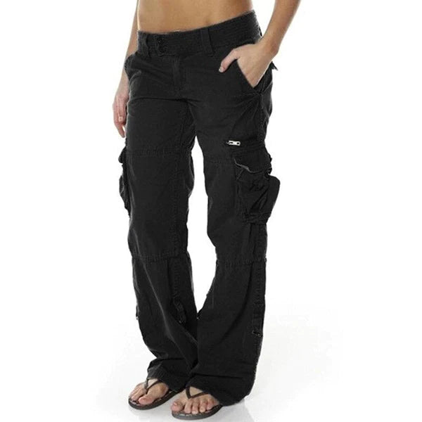 Rhea Cargo – Trendy dames cargo broek met stijlvolle pasvorm