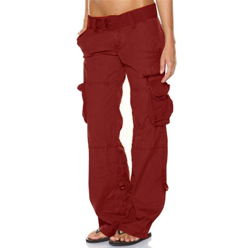 Rhea Cargo – Trendy dames cargo broek met stijlvolle pasvorm