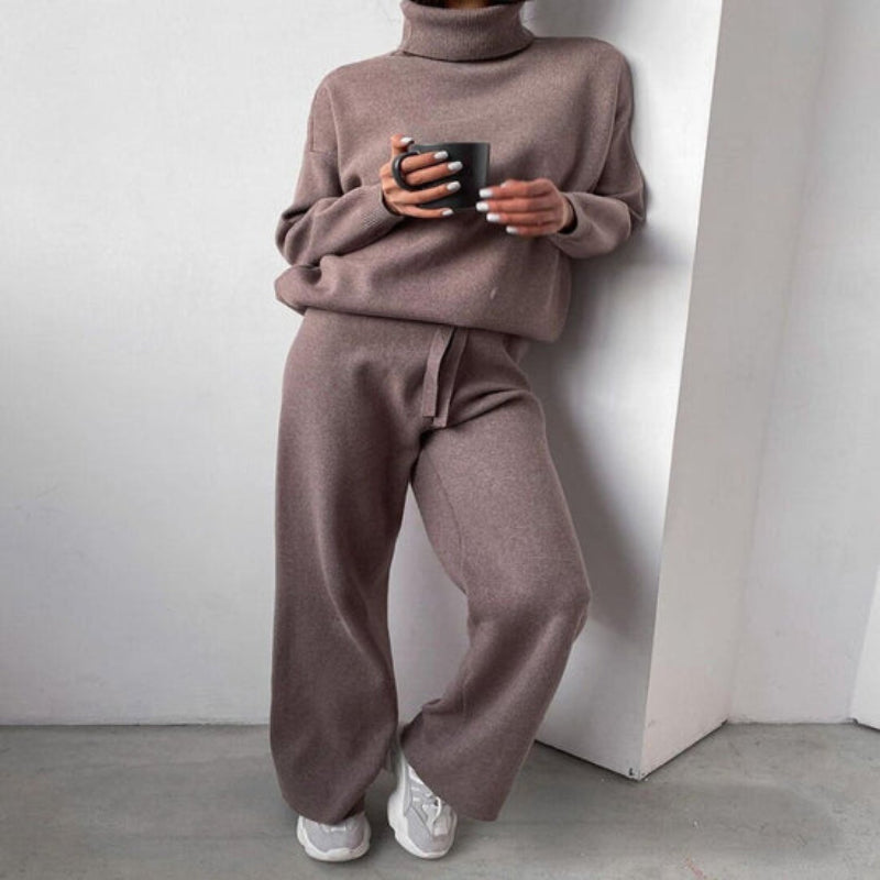 Sylvara Sweaterset met Coltrui – Elegantie & Comfort voor Koude Dagen