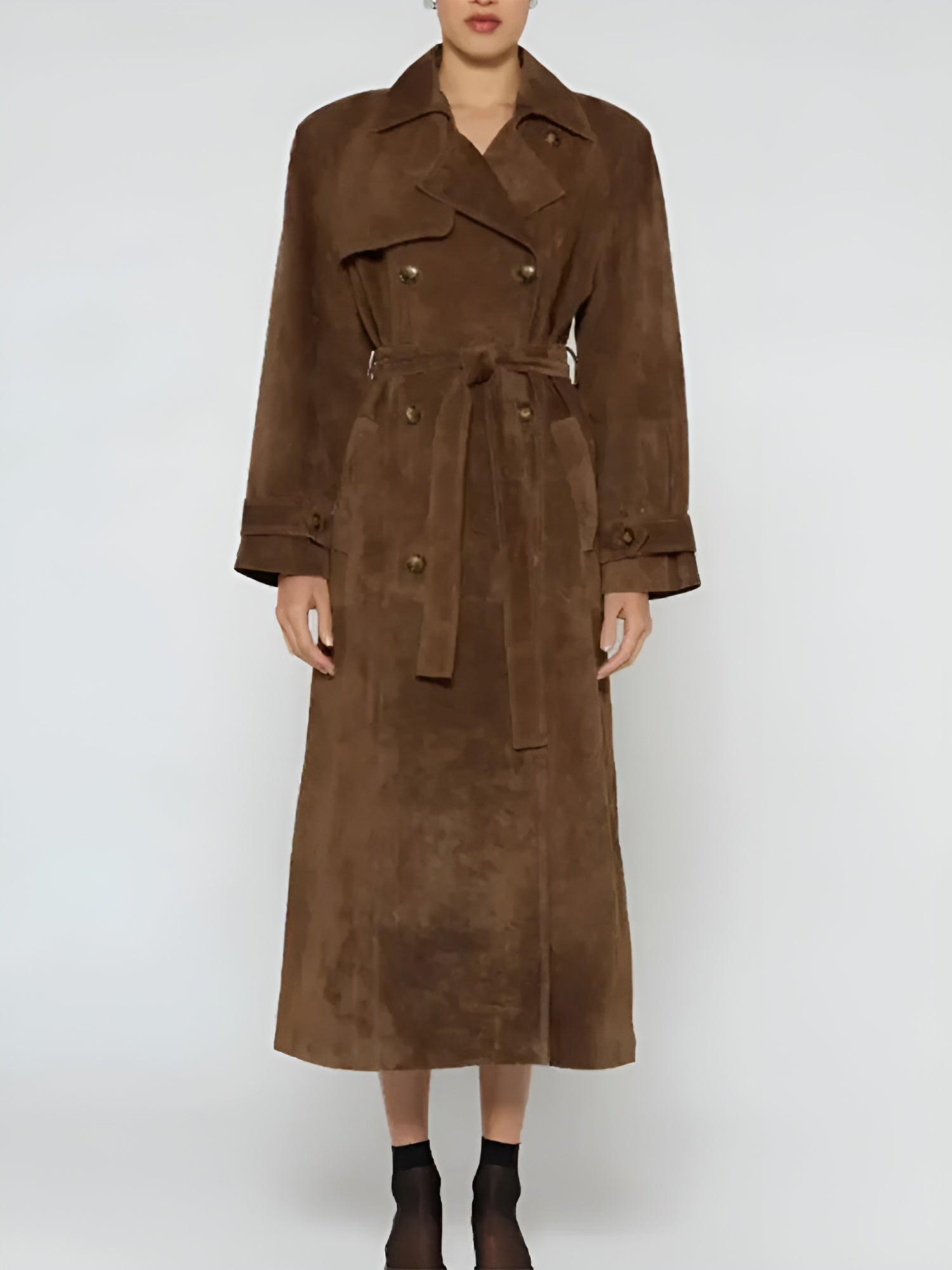 Leona Herfstmantel – Tijdloze Elegantie met Warme Luxe