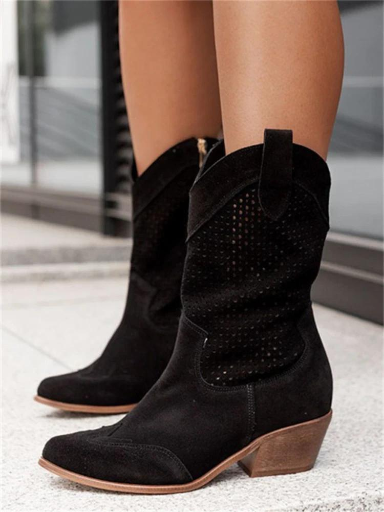 Rheya – Witte Dames Cowboylaarzen met Western Flair