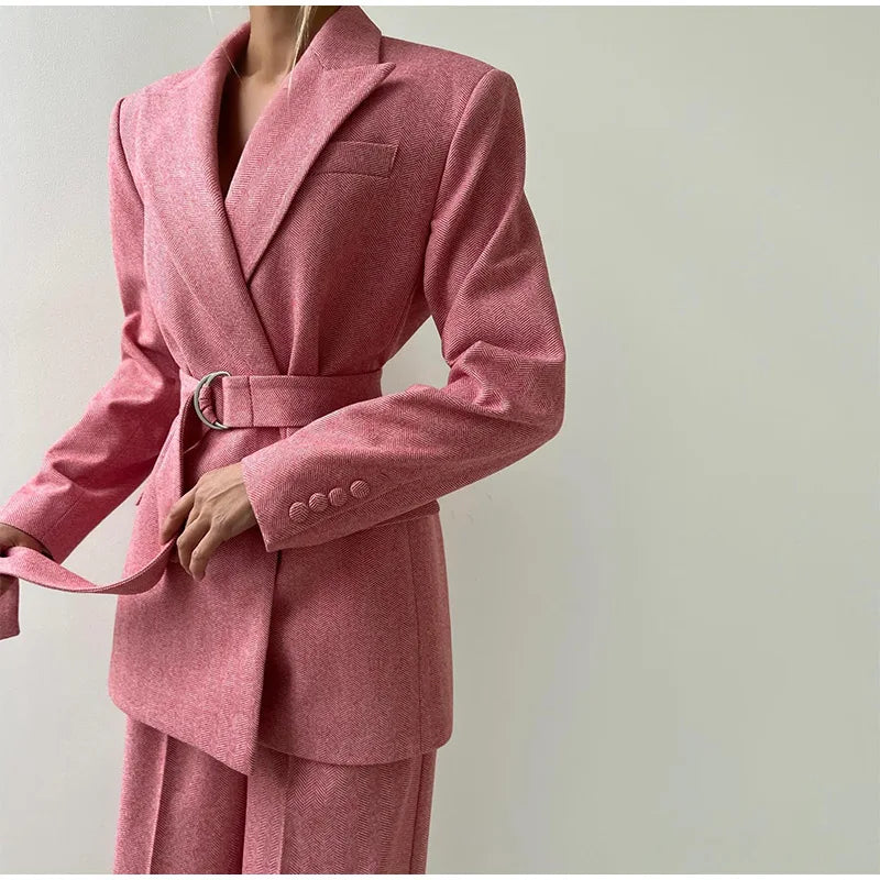 Evelora Elegant Driedelig Power-Pak – Tijdloze Klasse & Zelfverzekerde Stijl