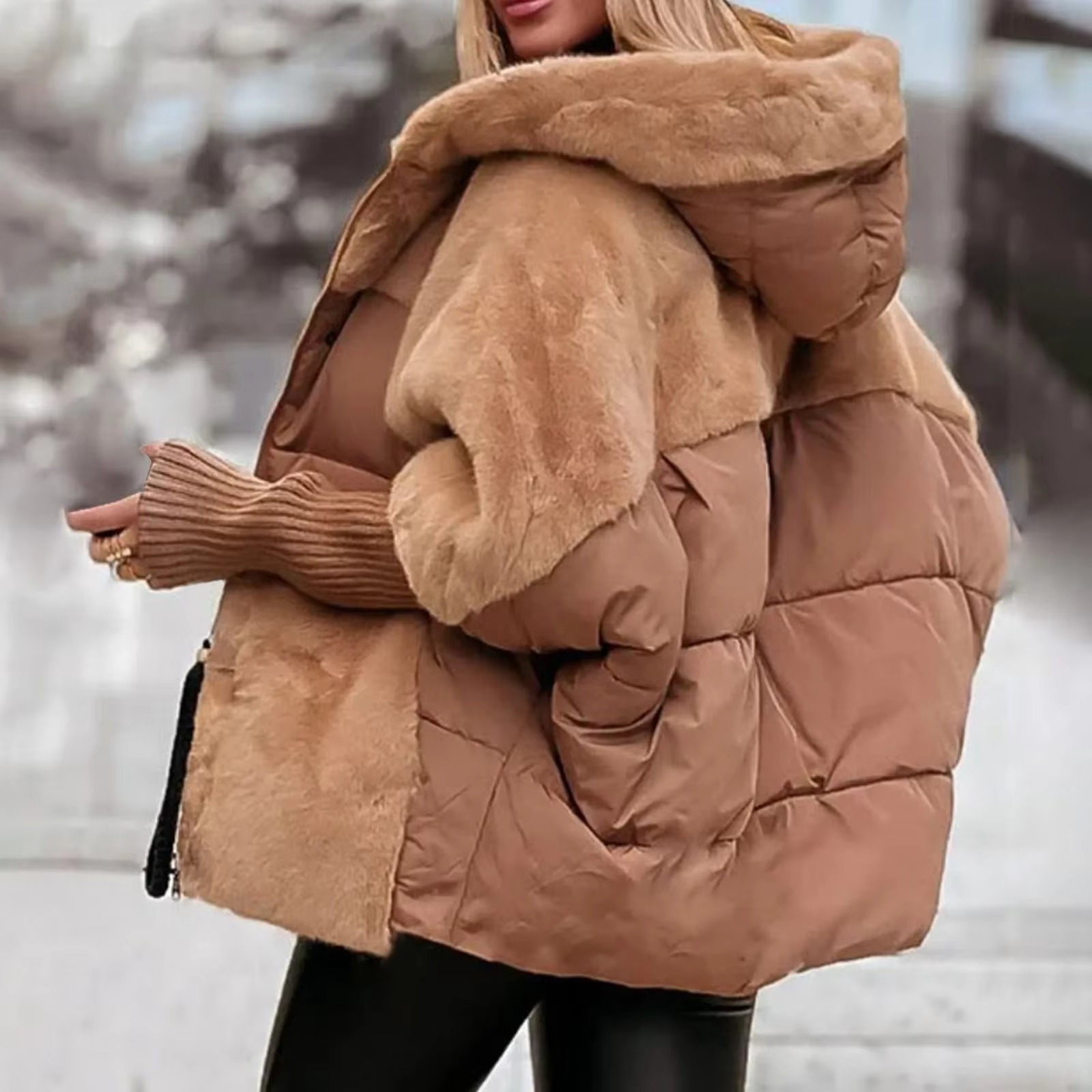 Clary Dames Winterjas – Warmte en Elegantie in Perfect Evenwicht