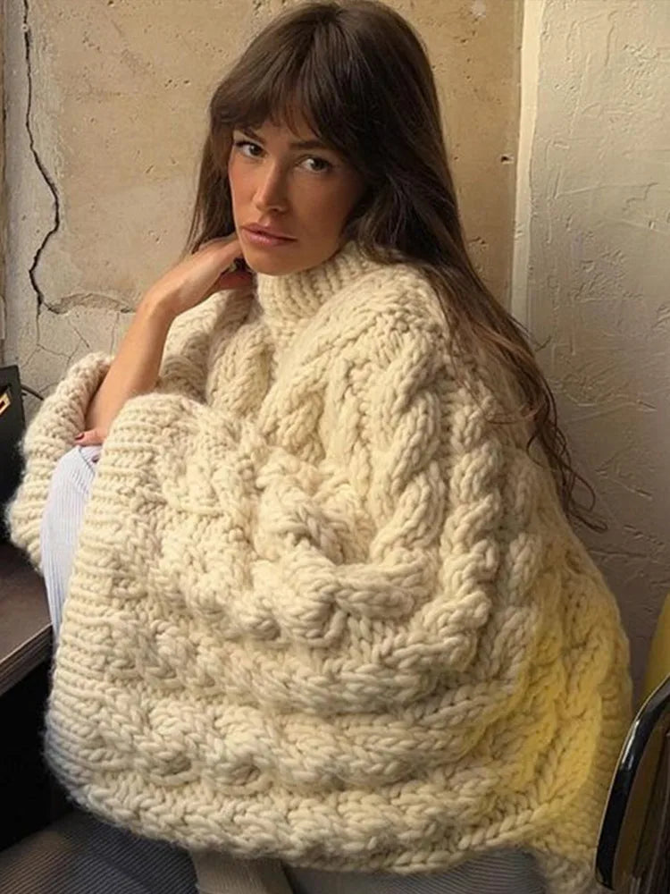 Eline Oversized Trui – Warm, Zacht & Tijdloos Stijlvol