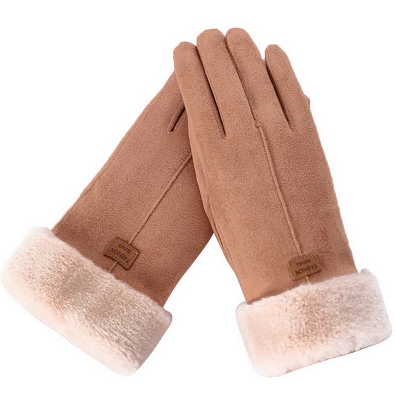 Evelisse – Warme dameshandschoenen met fleecevoering en touchscreenfunctie