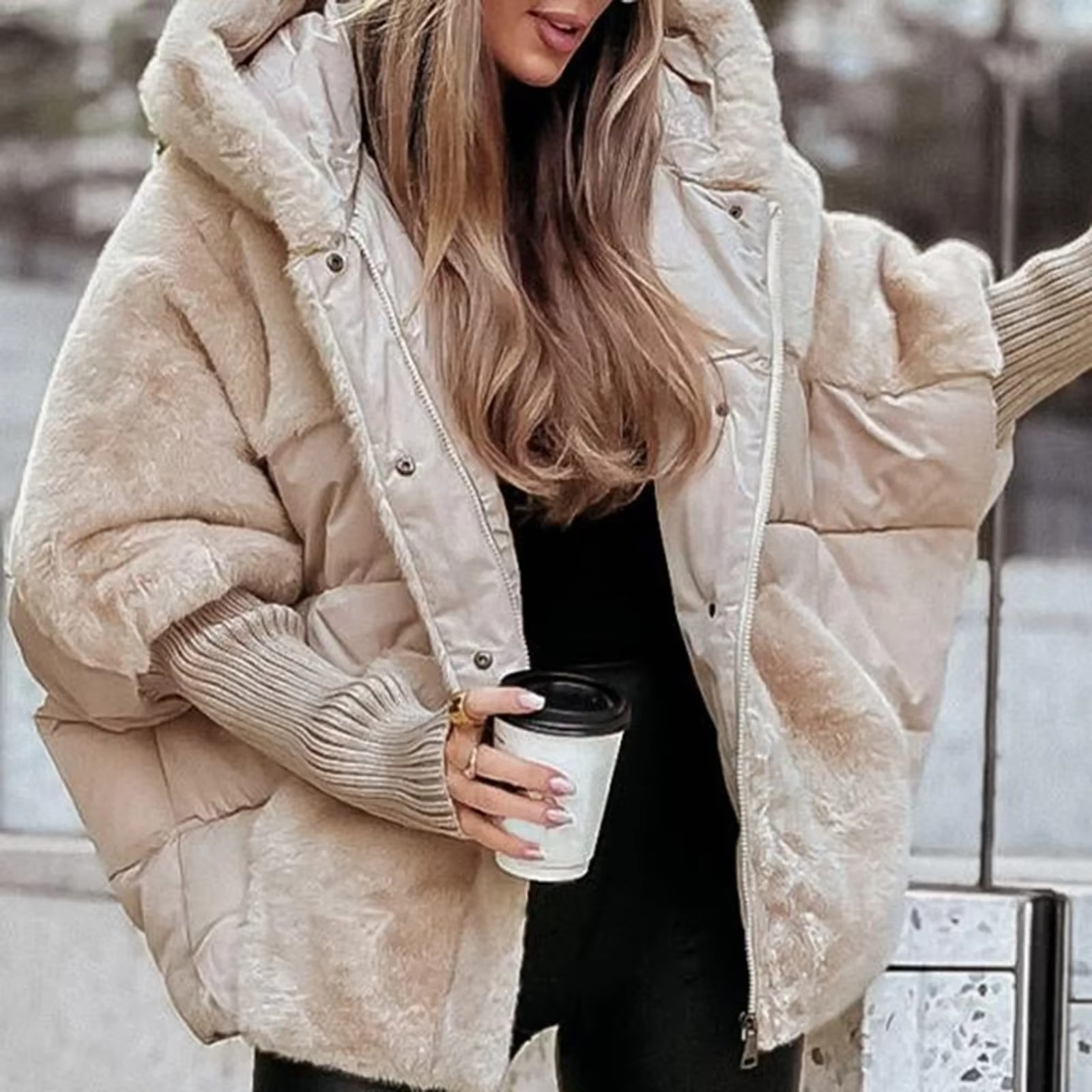 Clary Dames Winterjas – Warmte en Elegantie in Perfect Evenwicht