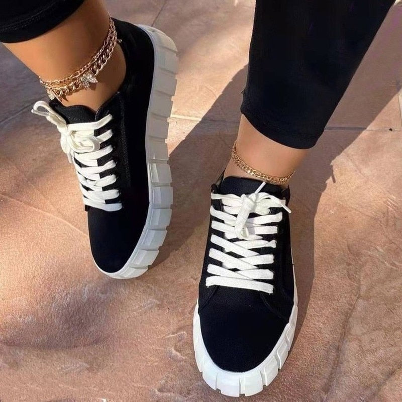 Liora Dames Sportschoenen – Orthopedisch Comfort met Verfijnde Stijl