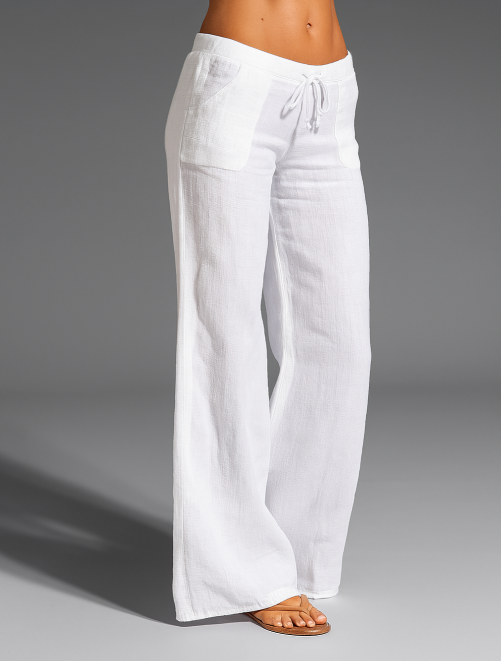Luchtige dames zomerbroek met elastische taille – comfortabel en veelzijdig