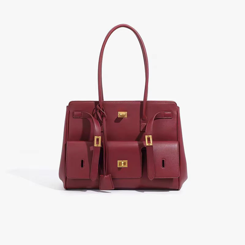 Coralia Vegan Leren Handtas voor Dames – Tijdloze Klasse & Praktisch Ontwerp