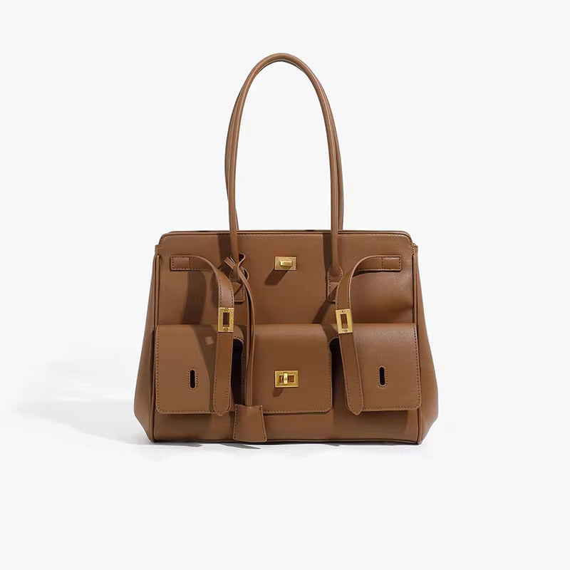 Coralia Vegan Leren Handtas voor Dames – Tijdloze Klasse & Praktisch Ontwerp