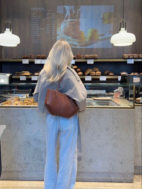 Marisella - Retro Leren Tote Bag voor Dames met Schouderriem en Ruime Opbergruimte