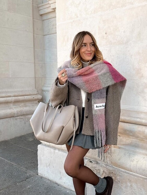 Marisella - Retro Leren Tote Bag voor Dames met Schouderriem en Ruime Opbergruimte
