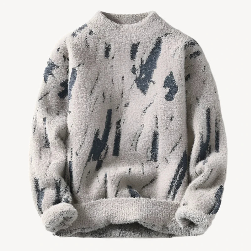 Nilo Oversized Unisex Trui – Artistieke Warmte met Moderne Flair