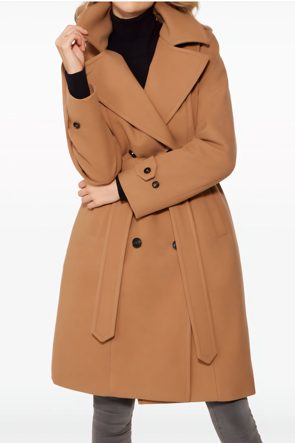 Celinne Trenchcoat – Tijdloze Klasse met een Verfijnde Uitstraling