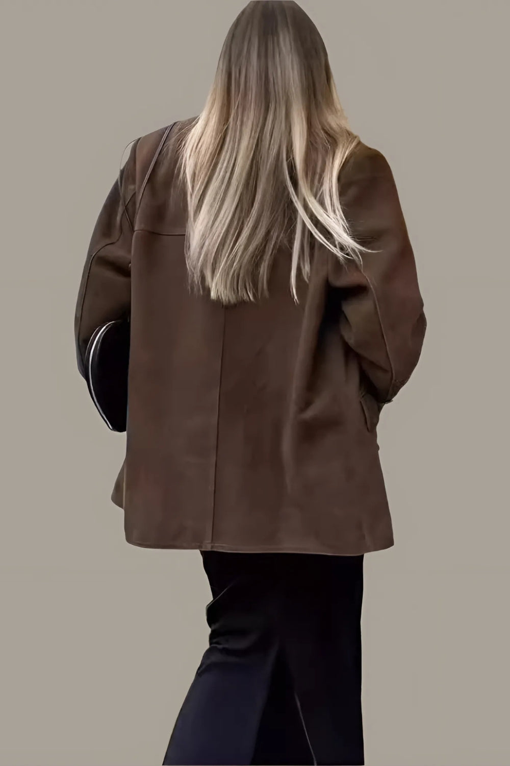 Valina Suède Blazer – Luxe Verfijning voor de Moderne Vrouw