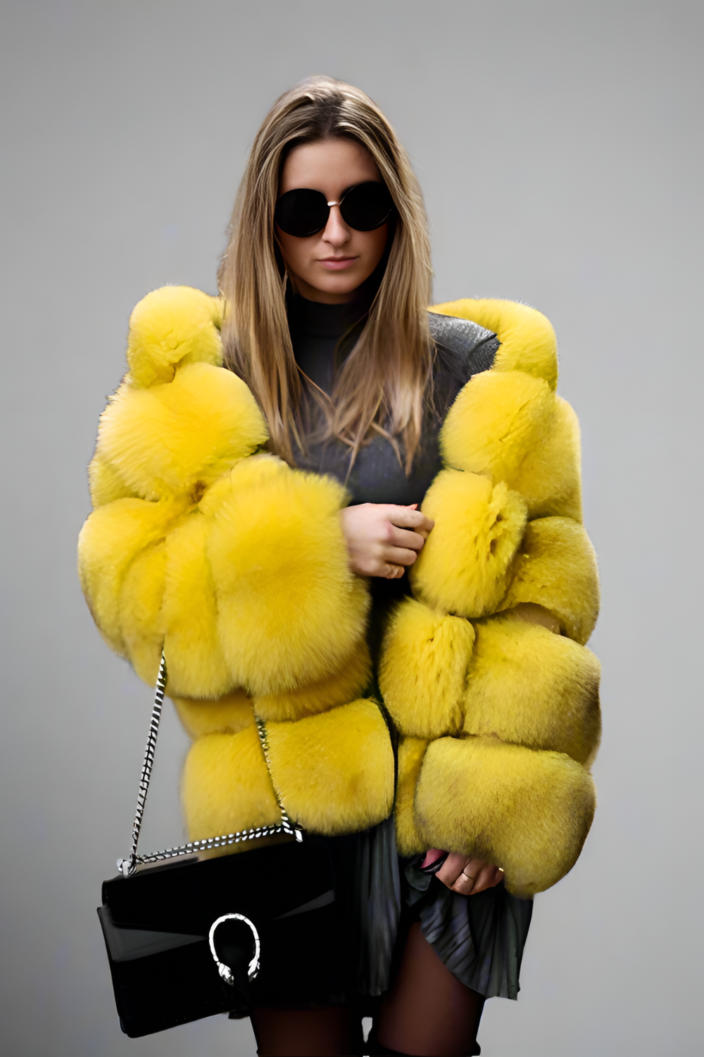 Serelise Pelsjack met Capuchon – Luxe Warmte & Tijdloze Elegantie