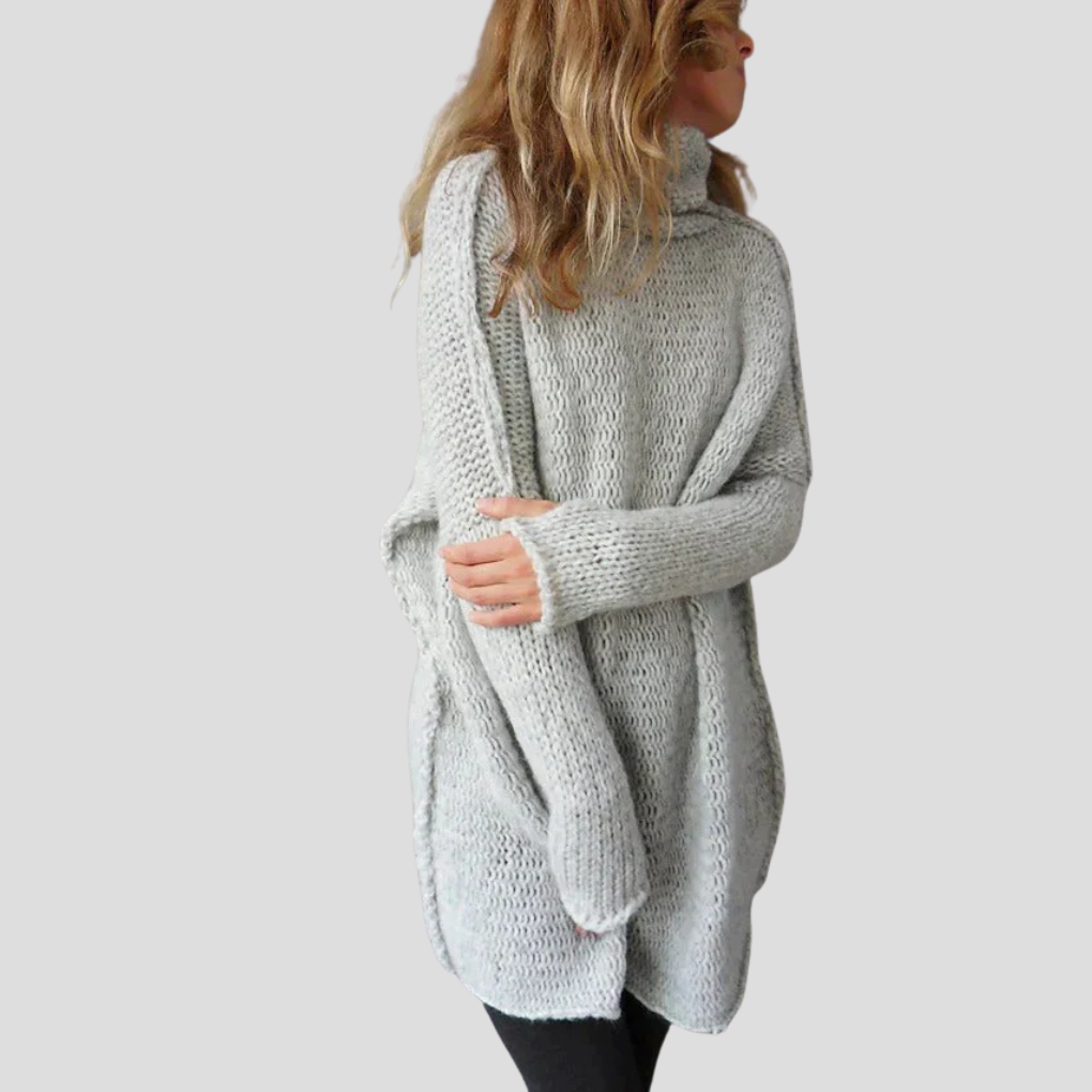 Noémie – Oversized Gebreide Trui met Zachte Textuur en Tijdloze Elegant﻿ie