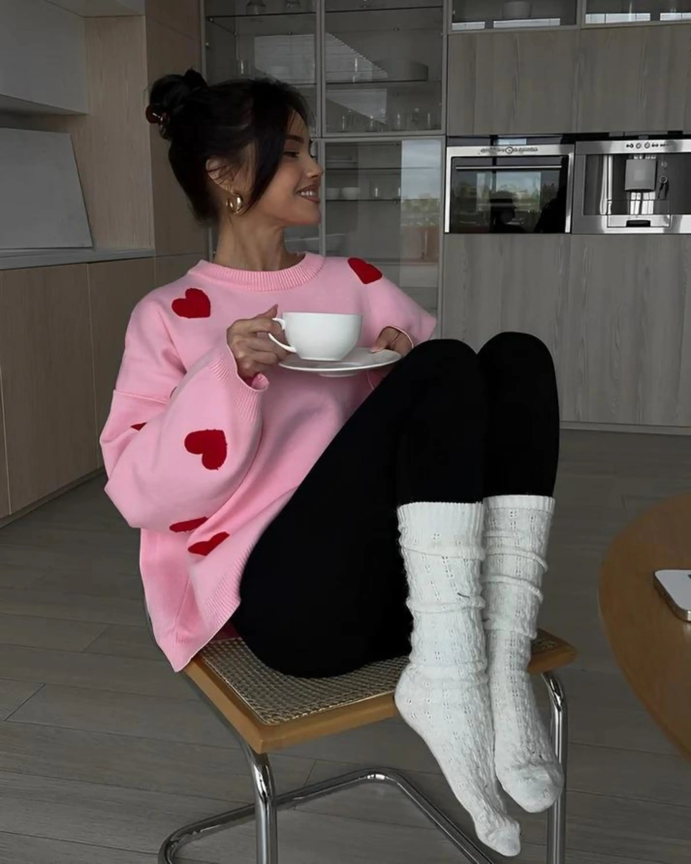 Noelle Cozy Knit Sweater – Warmte, Stijl en Zelfvertrouwen in Één