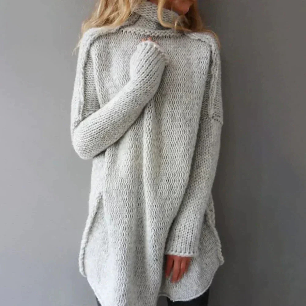 Noémie – Oversized Gebreide Trui met Zachte Textuur en Tijdloze Elegant﻿ie