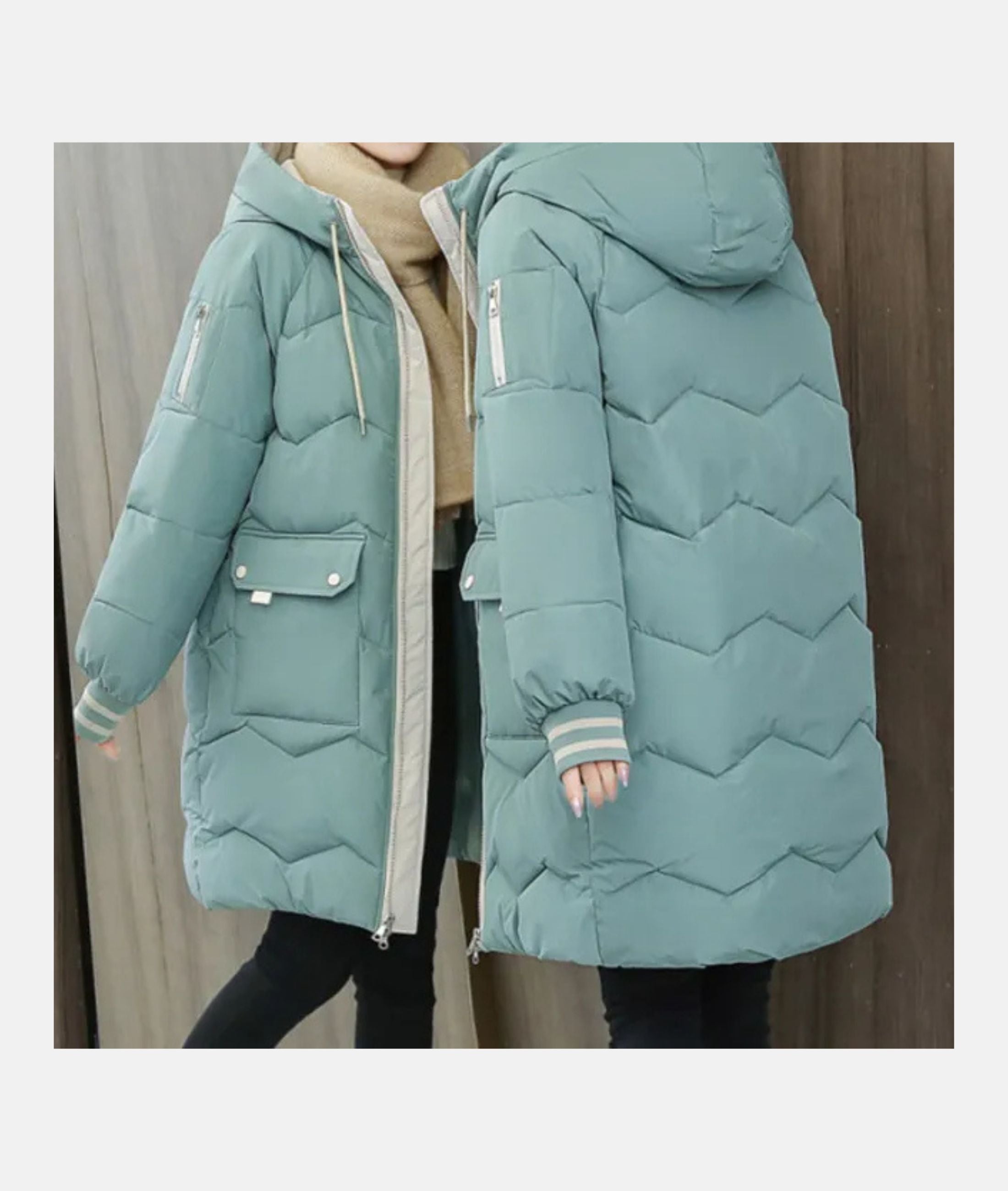 Mireille Winter Coat – Luxe Warmte met Tijdloze Elegantie