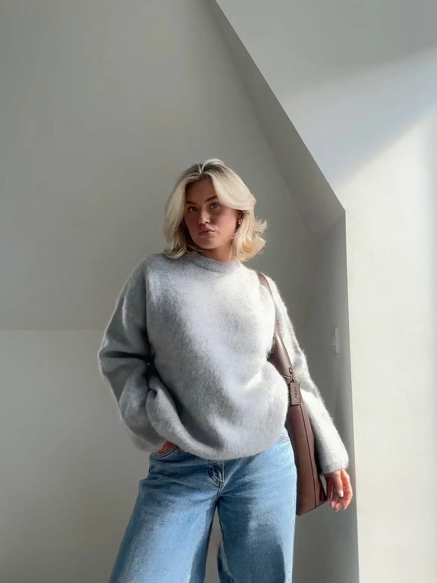 Aurevelle Mohair Trui – Tijdloze Zachtigheid met Verfijnde Luxe